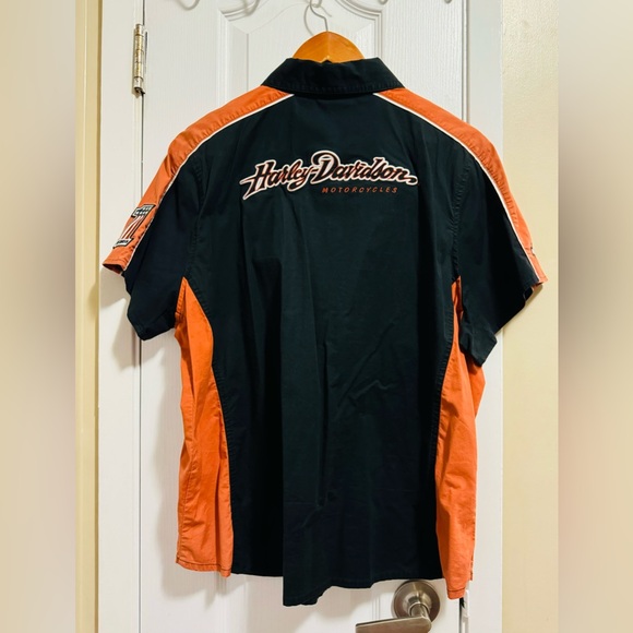 Harley Davidson 1W Women’s Mechanics Shirt - Picture 2 of 5